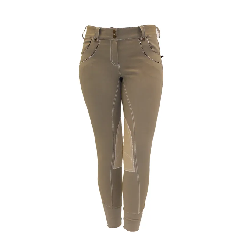 Horseware Nina Ladies Full Seat Breeches - Tan Print